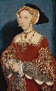 Hans holbein the younger Portrait of Jane Seymour, oil painting artist